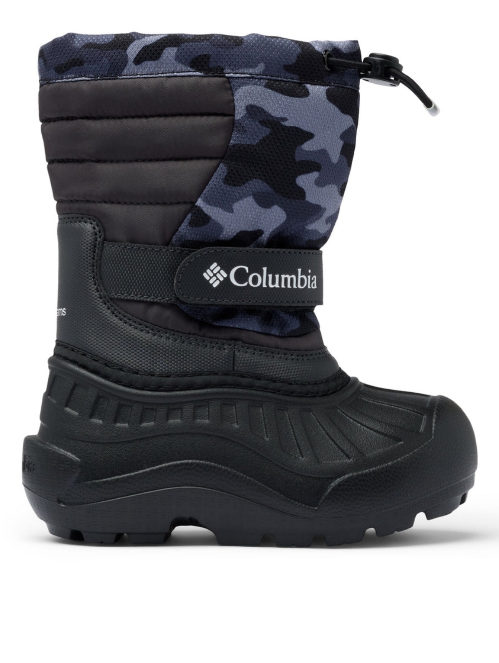 Columbia Kids' Powderbugs-ib Winter Snow Boots - Blue Camo